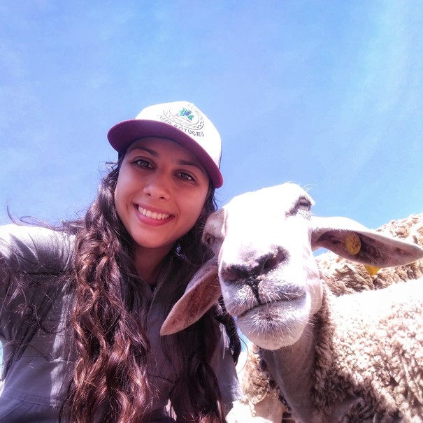 Estudante de Zootecnia Gabriela Mendes Nunes