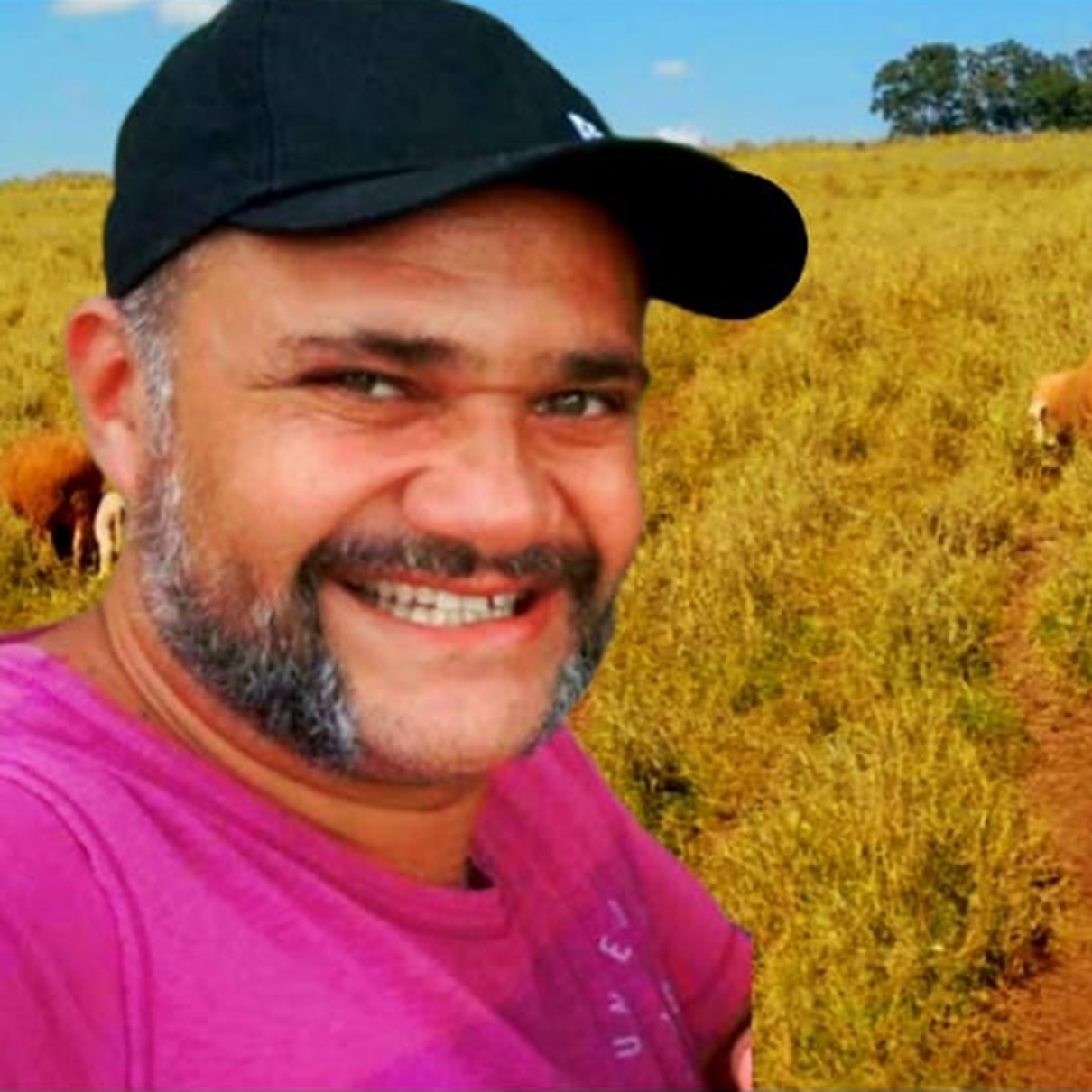 Estudante de Técnico em Agropecuária Sidnei Pereira da Silva